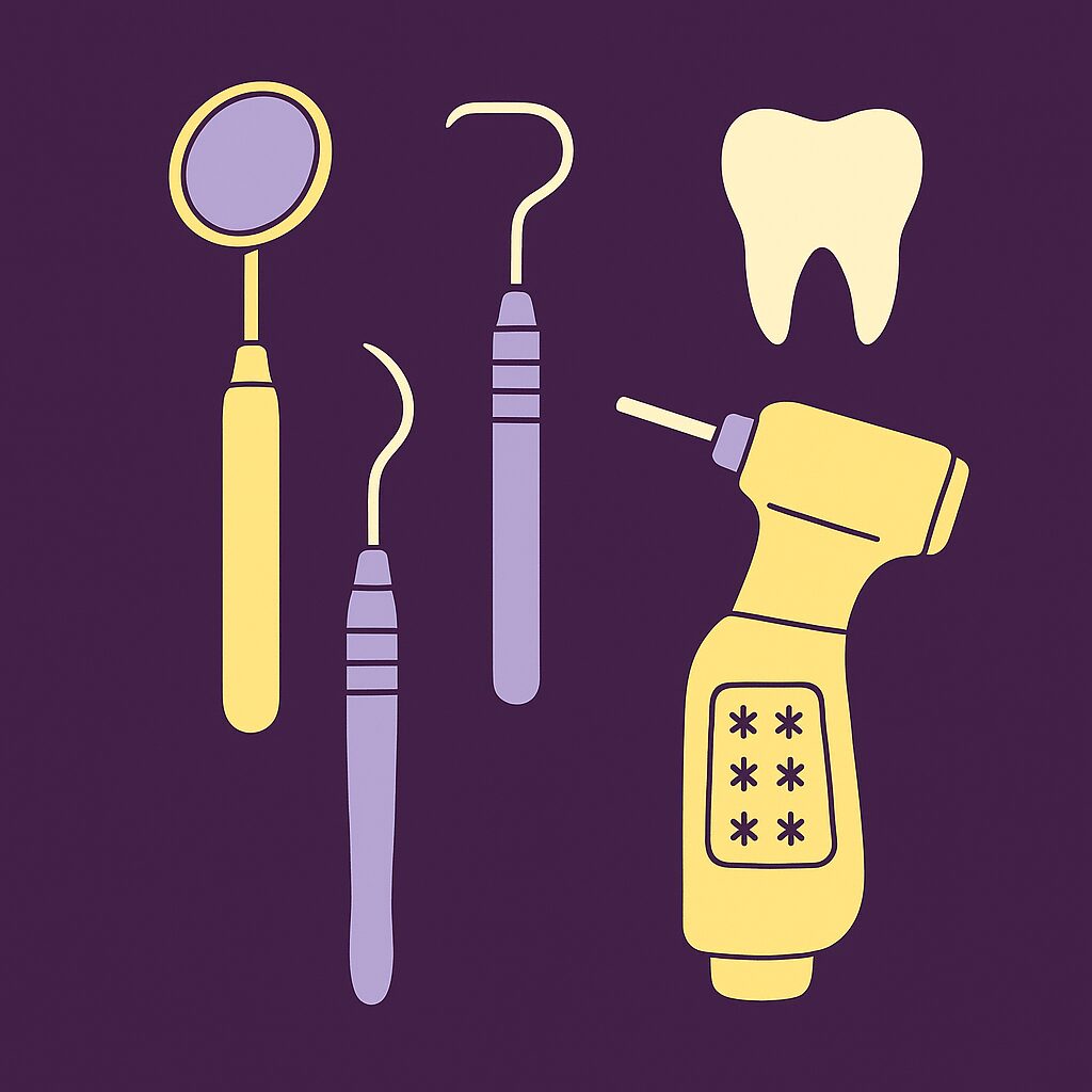 illustrasjon: tannbehandling