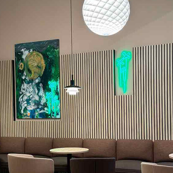 Venterommet til Ty tannklinikk på klinikken i midtbyen